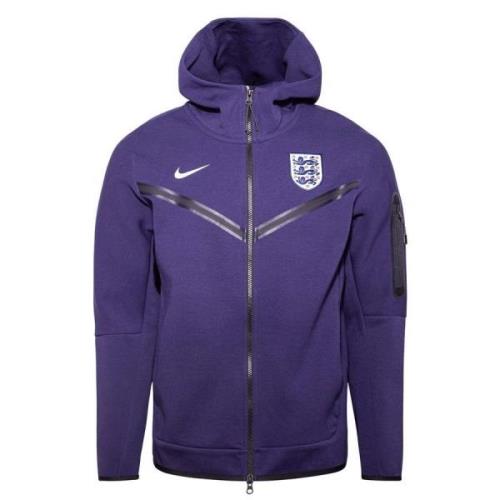 England Hettegenser NSW Tech Fleece FZ - Purple Ink/Hvit