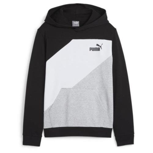 PUMA POWER Colorblock Hoodie TR B PUMA Black