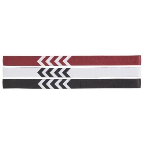 Hummel Headband 3-PK - Sort/Hvit/Rød