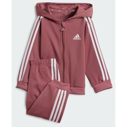 Adidas Essentials Shiny Hooded Track Suit