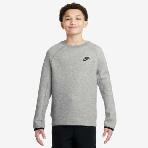 Nike Genser NSW Tech Fleece 24 - Grå/Sort Barn