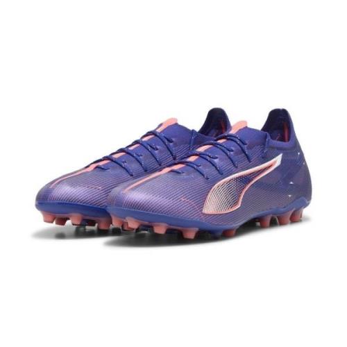 PUMA Ultra 5 Ultimate MG Formula - Lapis Lazuli/Hvit/Rosa