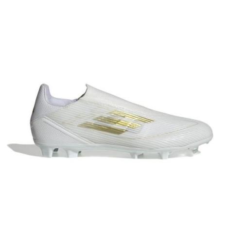 adidas F50 League Laceless FG/AG Day Spark - Hvit/Gull/Hvit