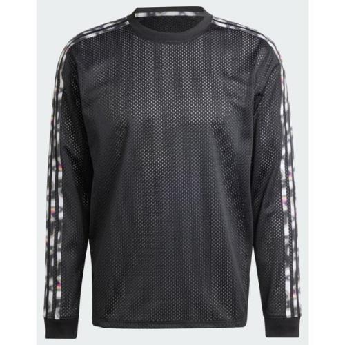 Adidas Original Pride Mesh 3-Stripes Long Sleeve Tee