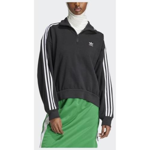 Adidas Original Adicolor 1/2 Zip Crew Sweatshirt