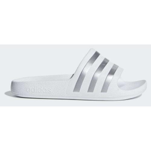 adidas adilette Aqua Sandal - Hvit/Sølv Barn