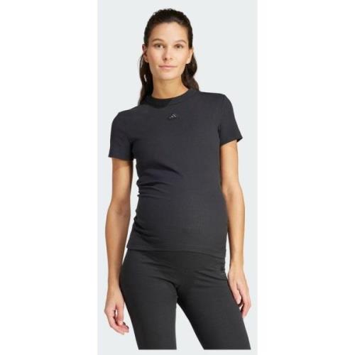 Adidas Ribbed Fitted Tee (Maternity)