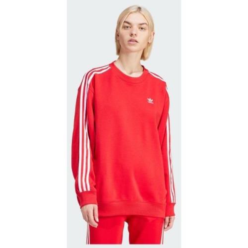 Adidas Original 3-Stripes Oversized Crew Sweatshirt