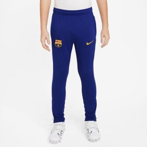 Barcelona Treningsbukse Dri-FIT Academy Pro - Navy/Gul Barn