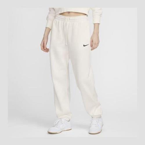 Nike Joggebukse Phoenix Fleece Oversized - Hvit/Sort Dame