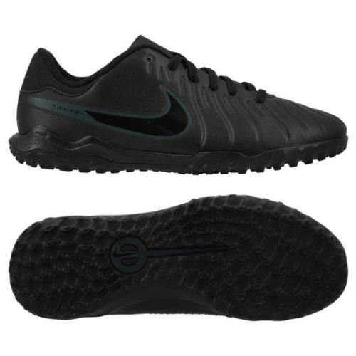 Nike Tiempo Legend 10 Academy TF Shadow - Sort/Grønn Barn