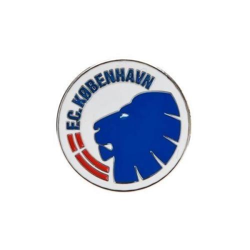 F.C. København Pins Logo - Hvit