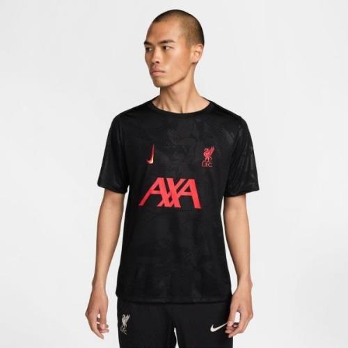 Liverpool Trenings T-Skjorte Dri-FIT Academy Pro Pre Match 3. - Sort/G...