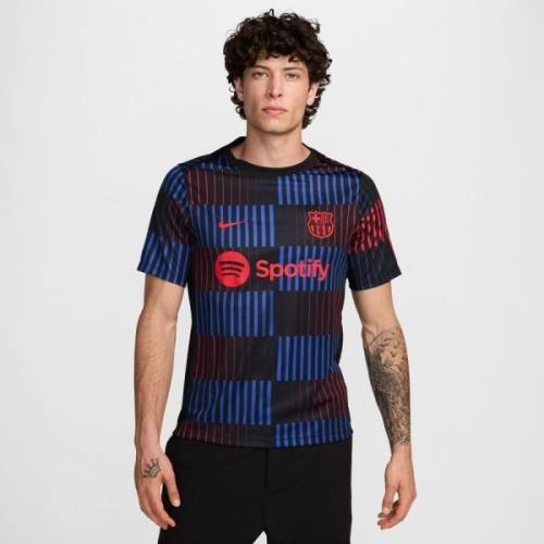 Barcelona Trenings T-Skjorte Dri-FIT Academy Pro Pre Match - Sort/Rød