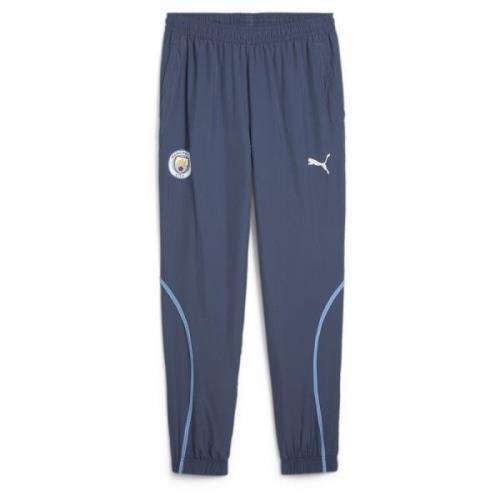 Manchester City Treningsbukse Pre Match Woven - Inky Blue/Blå