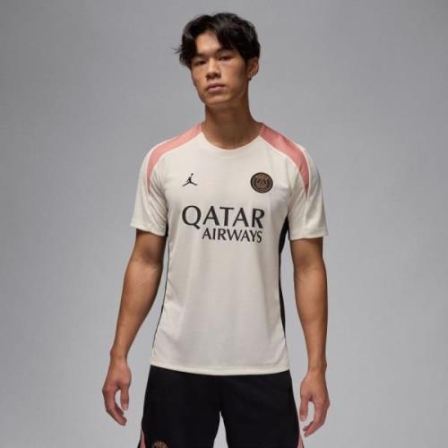 Paris Saint-Germain Trenings T-Skjorte Dri-FIT Strike 3. - Hvit/Rosa/S...