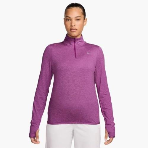 Nike Løpetrøye Swift Element Dri-FIT HZ - Hot Fuchsia/Sølv Dame