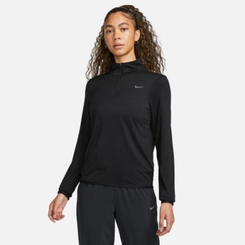 Nike Løpetrøye Swift Element Dri-FIT HZ - Sort/Sølv Dame