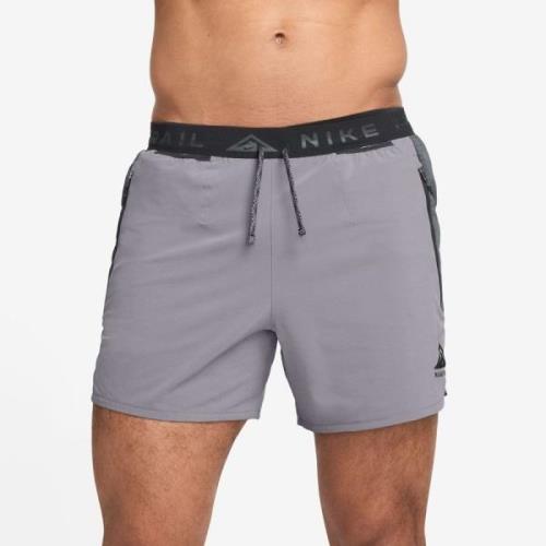 Nike Løpeshorts Dri-FIT Second Sunrise 5'' Brief - Grå/Sort