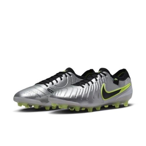 Nike Tiempo Legend 10 Elite AG-PRO Mad Voltage - Sølv/Sort/Neon