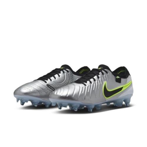 Nike Tiempo Legend 10 Elite SG-PRO Anti-Clog Mad Voltage - Sølv/Sort/N...