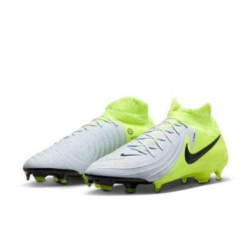 Nike Phantom Luna II Pro FG Mad Voltage - Sølv/Sort/Neon