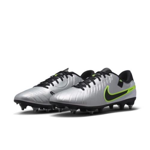 Nike Tiempo Legend 10 Academy SG-PRO Anti-Clog Mad Voltage - Sølv/Sort...