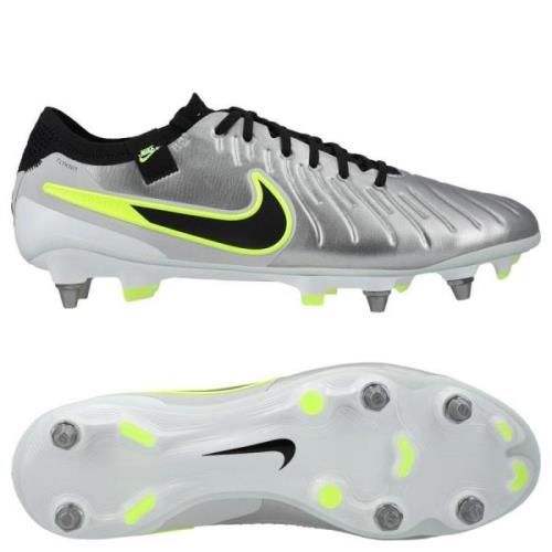 Nike Tiempo Legend 10 Elite SG-PRO PLAYER EDITION Mad Voltage - Sølv/S...