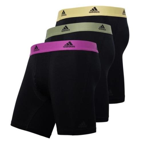 adidas Boxer Brief 3-PK - Sort/Rosa/Grønn/Gull