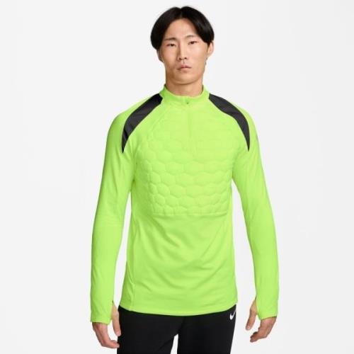 Nike Treningsgenser Therma-FIT Strike Drill Winter Warrior - Neon/Sølv...