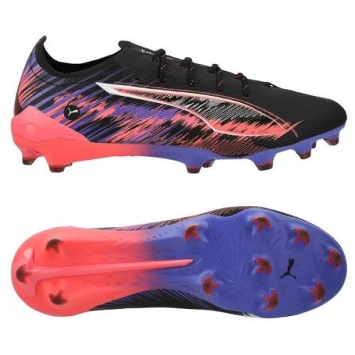 PUMA Ultra 5 Ultimate FG Formula 1 - Sort/Hvit/Rosa/Dark Amethyst LIMI...