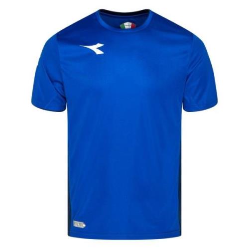 Diadora Trenings T-Skjorte Equipo - Blå/Hvit